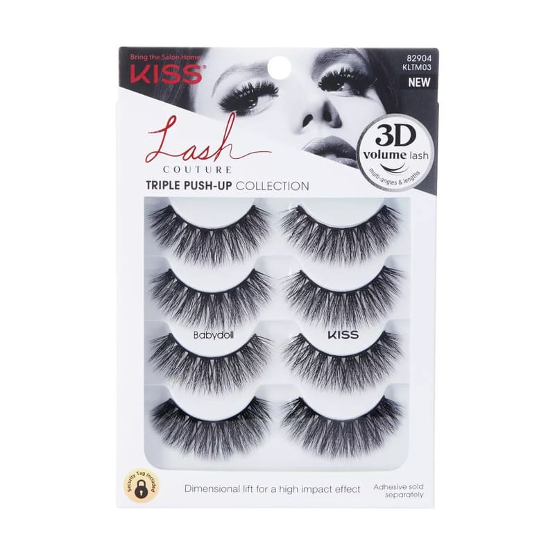 Kiss Triple Push Up Multipack 3D - Farmacias Arrocha
