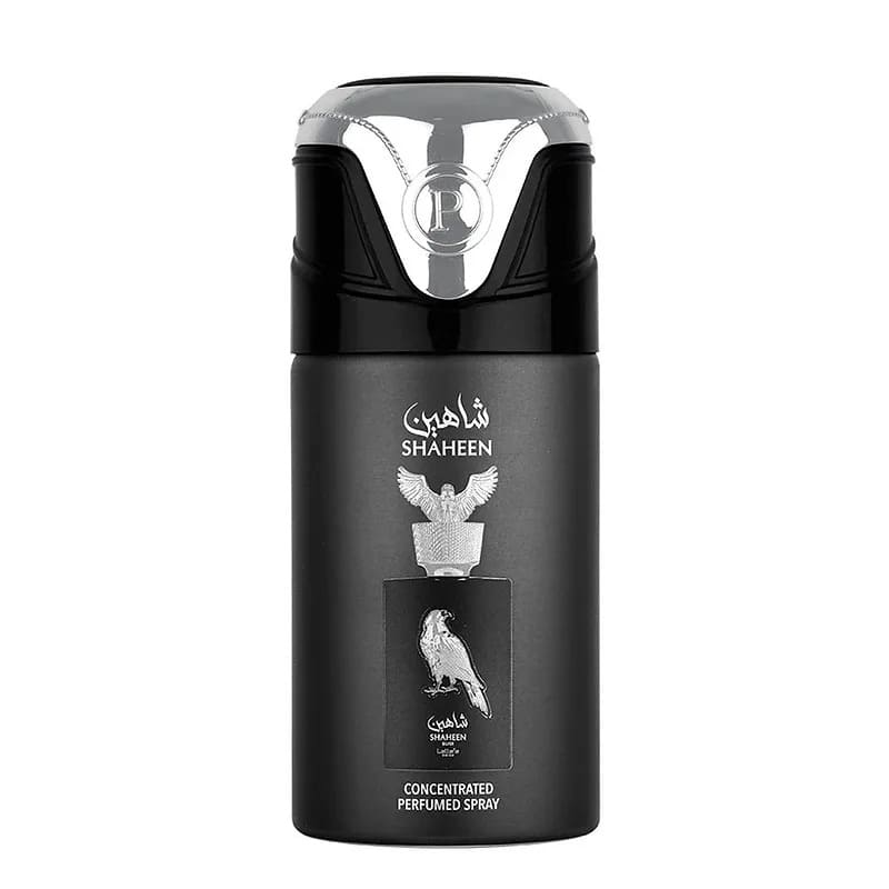 Lattafa Body Spray Shaheen Silver 250Ml - Farmacias Arrocha