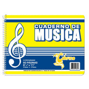Corsario Libreta Espiral Musica Senc (40) - Farmacias Arrocha
