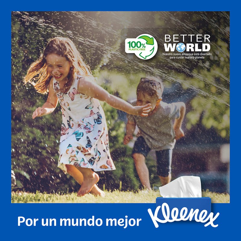 Pañuelos Faciales Kleenex Cubo 60U - Farmacias Arrocha