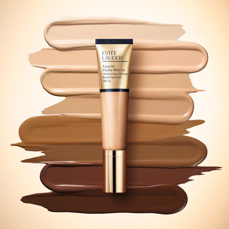 Estée Lauder Base Líquida Futurist Hydra Rescue Humectante SPF 45 35 ml - Farmacias Arrocha