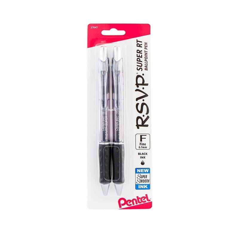 Pentel Rsvp Super Rt Negro / Azul 0.7 Mm - Farmacias Arrocha