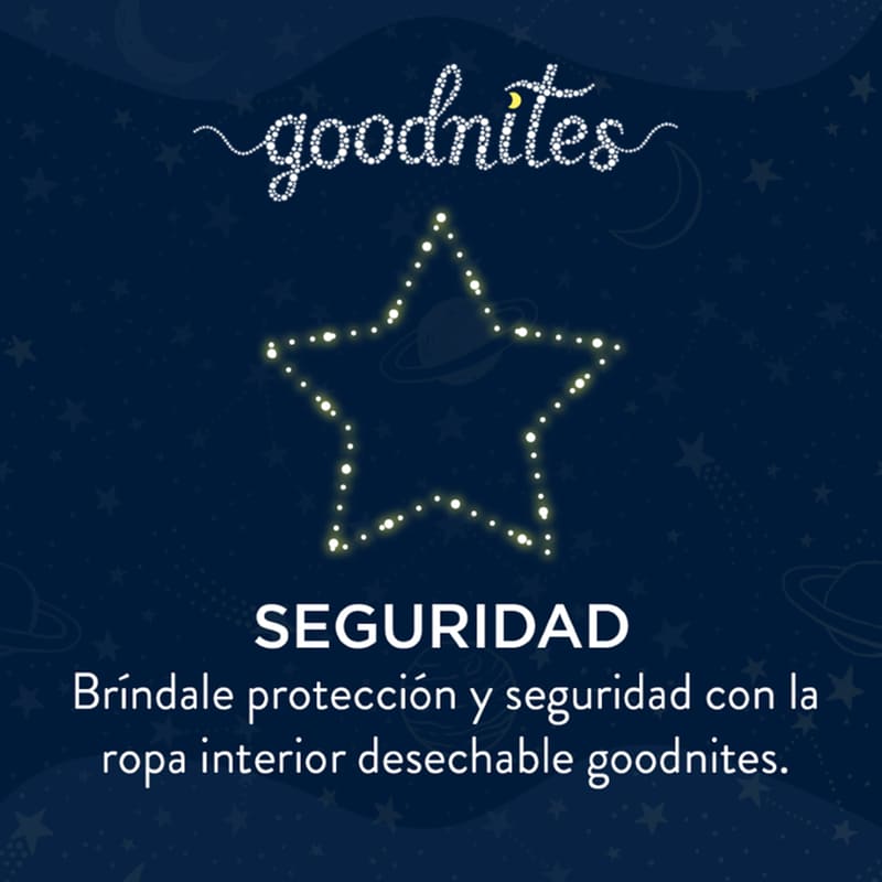 Ropa Interior Desechable Goodnites Unisex Talla M 14U - Farmacias Arrocha
