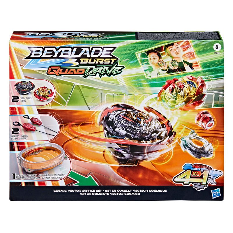 Beyblade Burst Quaddrive - Set De Combate Vector Cósmico - Farmacias Arrocha