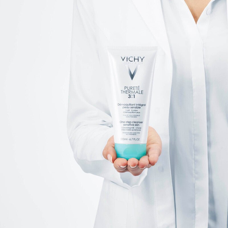 Vichy Pureté Thermale Desmaquillante Integral 3 en 1 200ml - Farmacias Arrocha