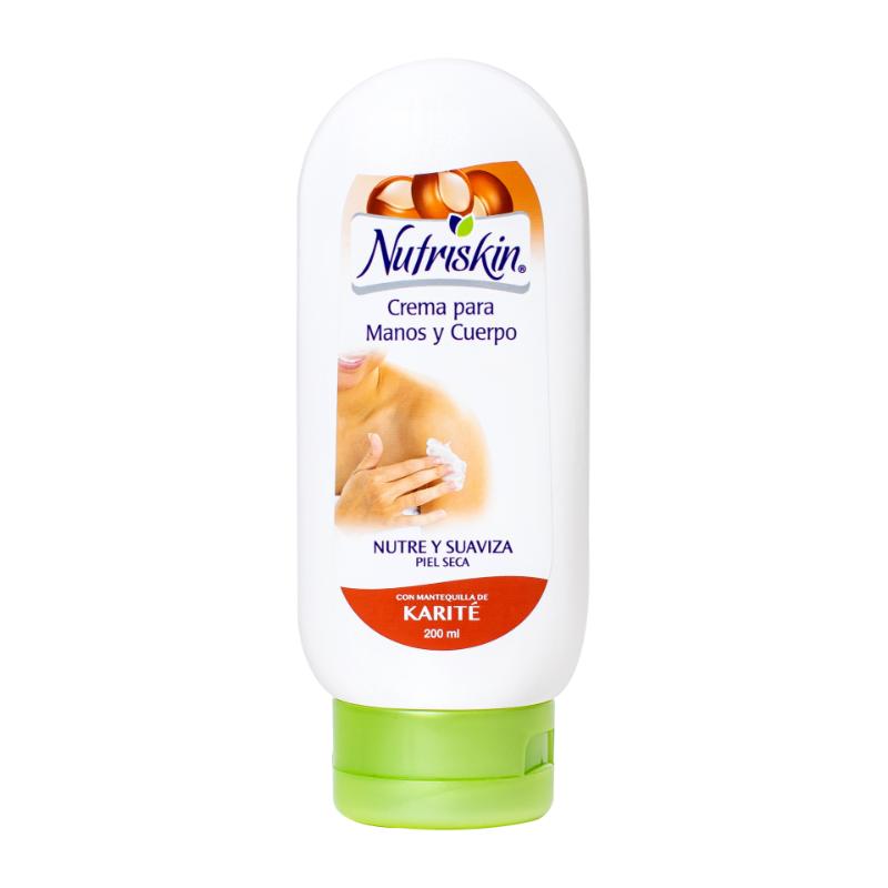 Nutriskin Cr Manos/Cuerpo Karité 200Ml - Farmacias Arrocha