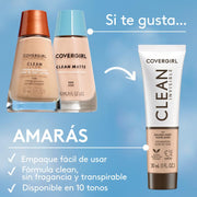Covergirl Clean Invisible Foundation - Farmacias Arrocha
