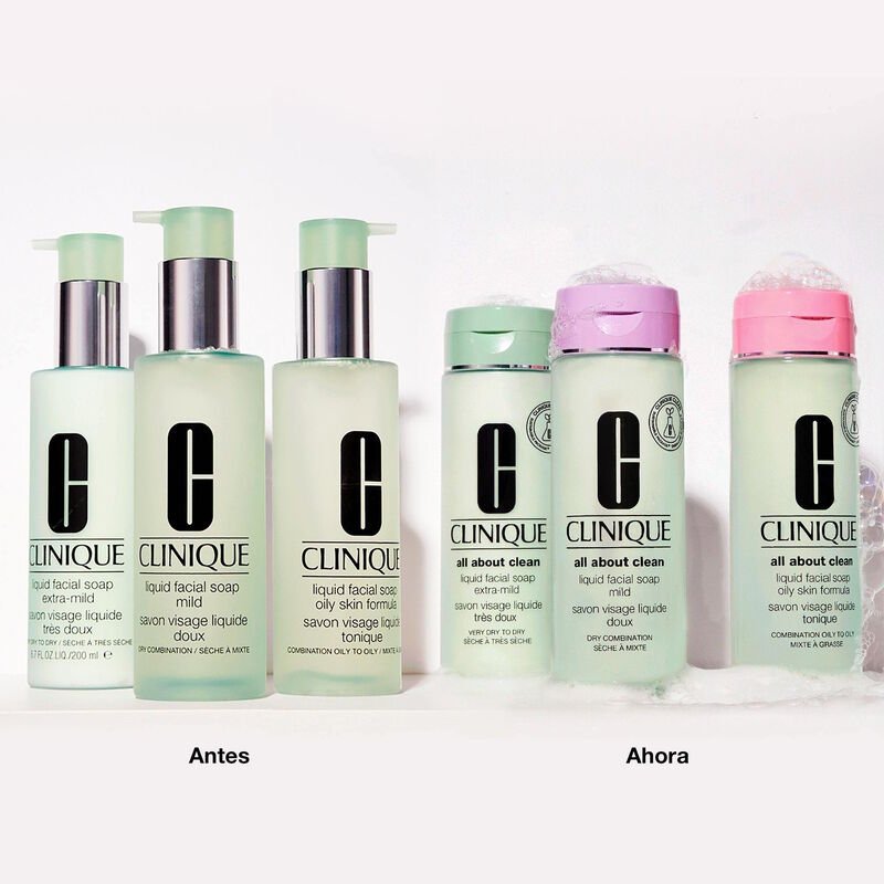 Clinique Jabón líquido Limpiador All About Clean™ Piel Sensible 200 Ml - Farmacias Arrocha