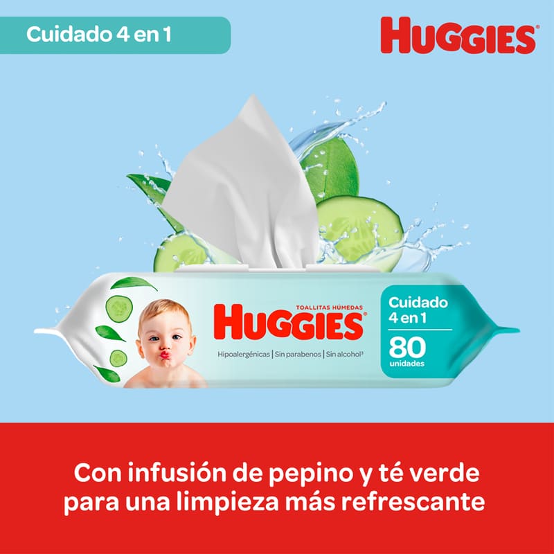 Toallas Húmedas Huggies One & Done 48U - Farmacias Arrocha