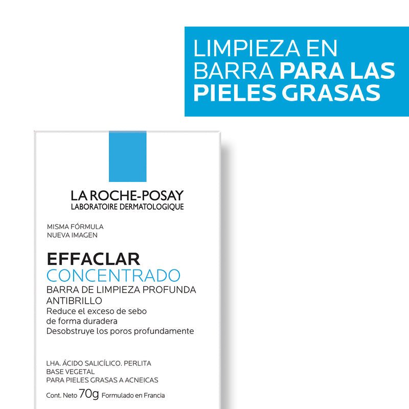 La Roche-Posay Effaclar Barra Dermatológica 70gr - Farmacias Arrocha