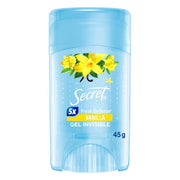 Gel Invisible Antitranspirante Secret Vanilla 45 g - Farmacias Arrocha