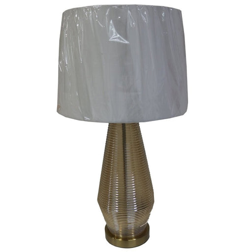 Lámpara de Mesa Cristal Tintado - Farmacias Arrocha