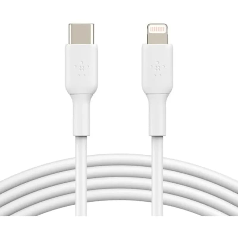 Belkin Cable Lightning Tejido Blanco 3.3Ft - Farmacias Arrocha