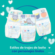 Pañales para nadar Pampers Splashers Talla 3, 12 unidades - Farmacias Arrocha