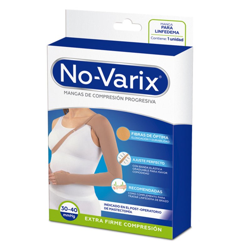 No-Varix Manga Para Linfedema Firme Compresión - Farmacias Arrocha