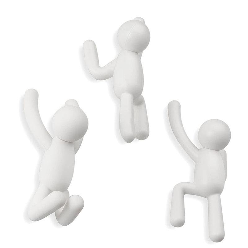 Umbra Buddy Ganchos Para Guindar 3Pcs Blanco - Farmacias Arrocha
