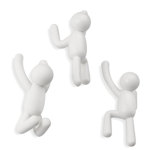 Umbra Buddy Ganchos Para Guindar 3Pcs Blanco - Farmacias Arrocha