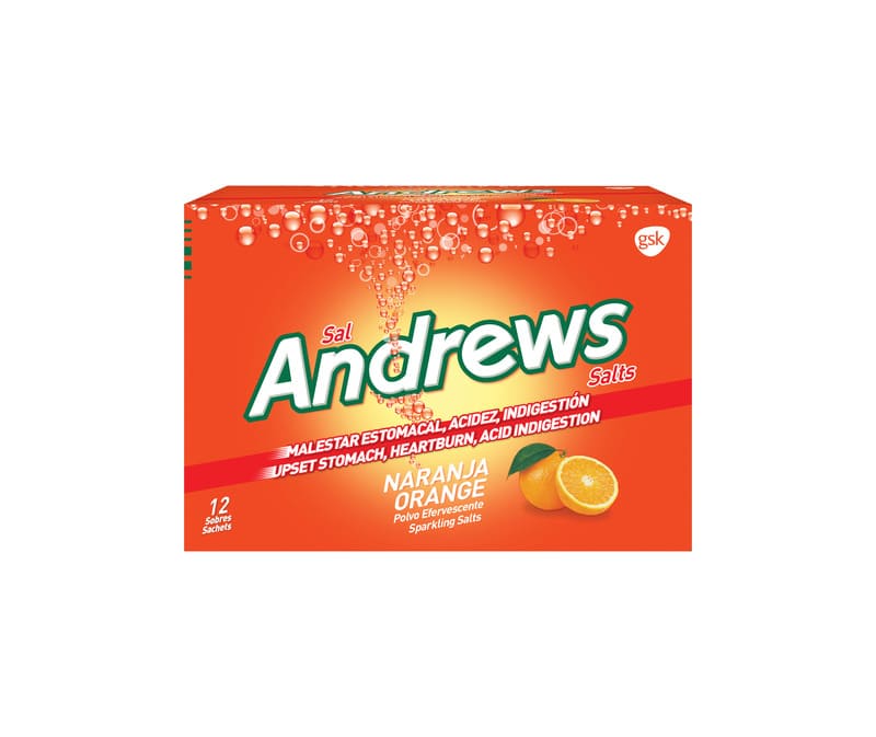 Sal Andrews Naranja X12 - Farmacias Arrocha