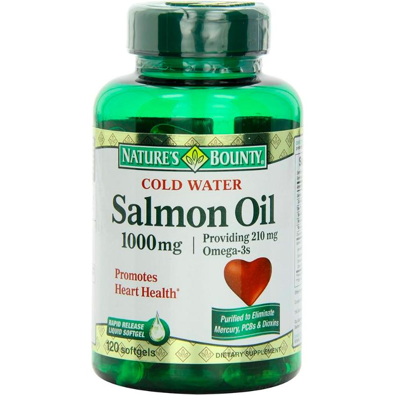 Nature's Bounty Salmon Oil 1000mg - Farmacias Arrocha