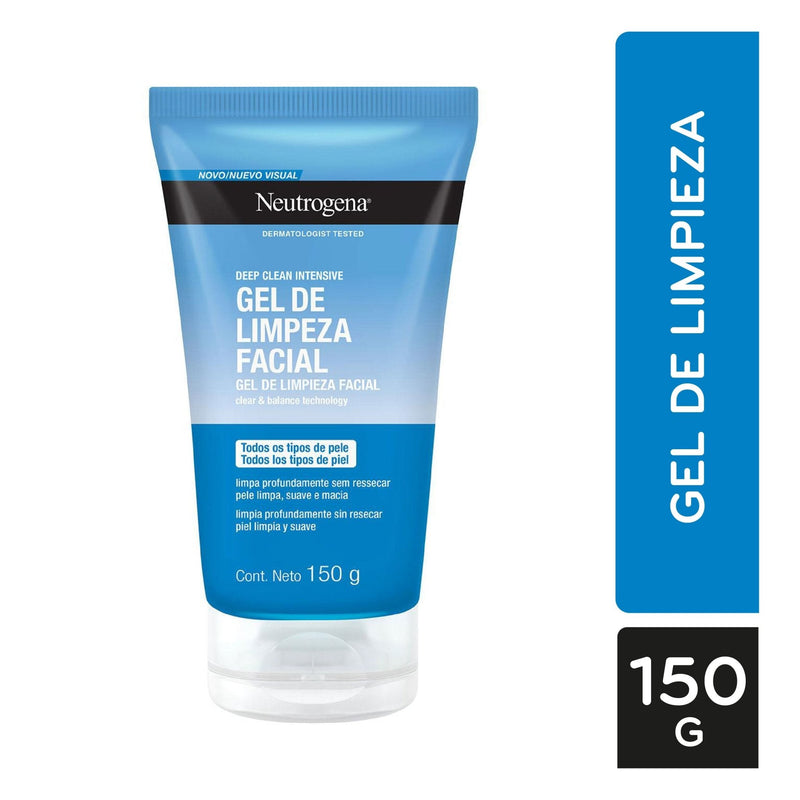 Neutrogena Deep Clean Gel de limpieza 150gr - Farmacias Arrocha