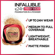 L'Oreal París Base En Polvo Infalible 24H Fresh Wear - Farmacias Arrocha