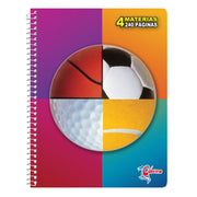 Corsario Libreta Espiral 4M Senc Color (30) - Farmacias Arrocha