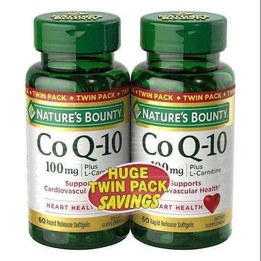 Nature's Bounty L Carnitina- Twin Pack 180 tabs - Farmacias Arrocha