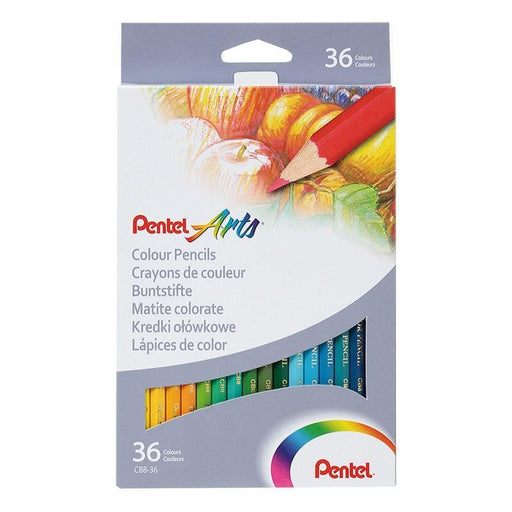 Pentel Lapices De Colores De 36 - Farmacias Arrocha