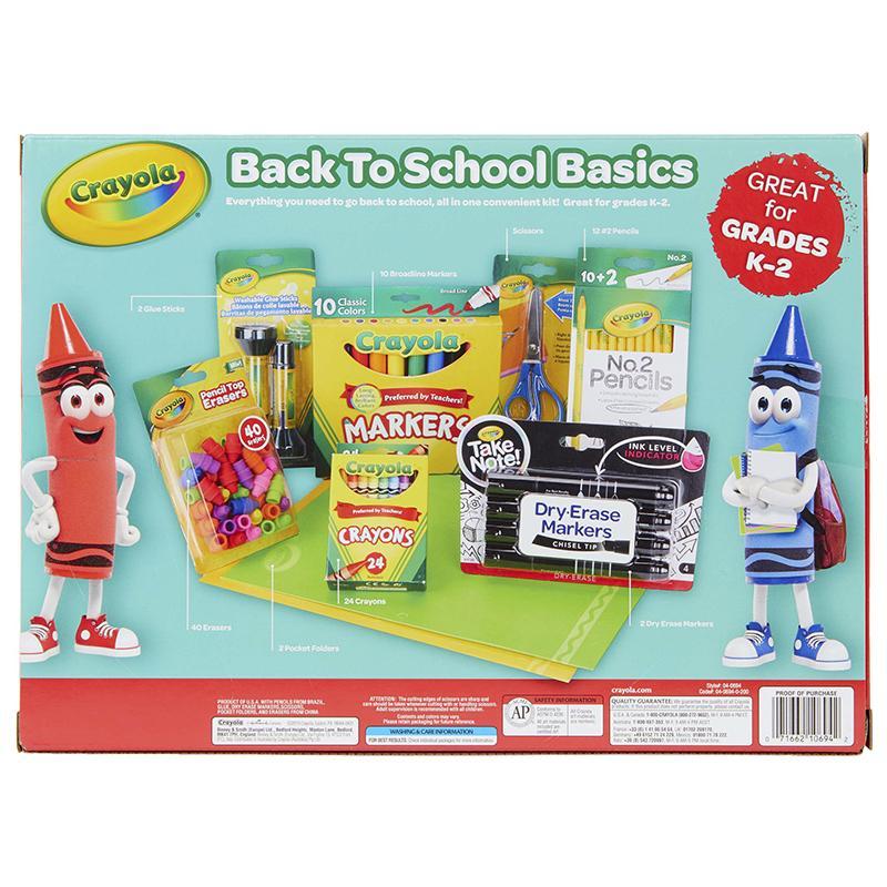 Crayola Back To School Basics Gr K-2 4Pk - Farmacias Arrocha
