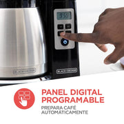Cafetera B+D Digital Programable 12 taza - Farmacias Arrocha