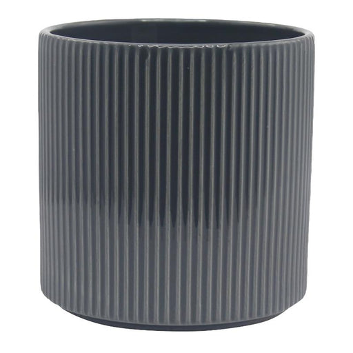 Pote De Ceramica Grey 19x19 cm - Farmacias Arrocha