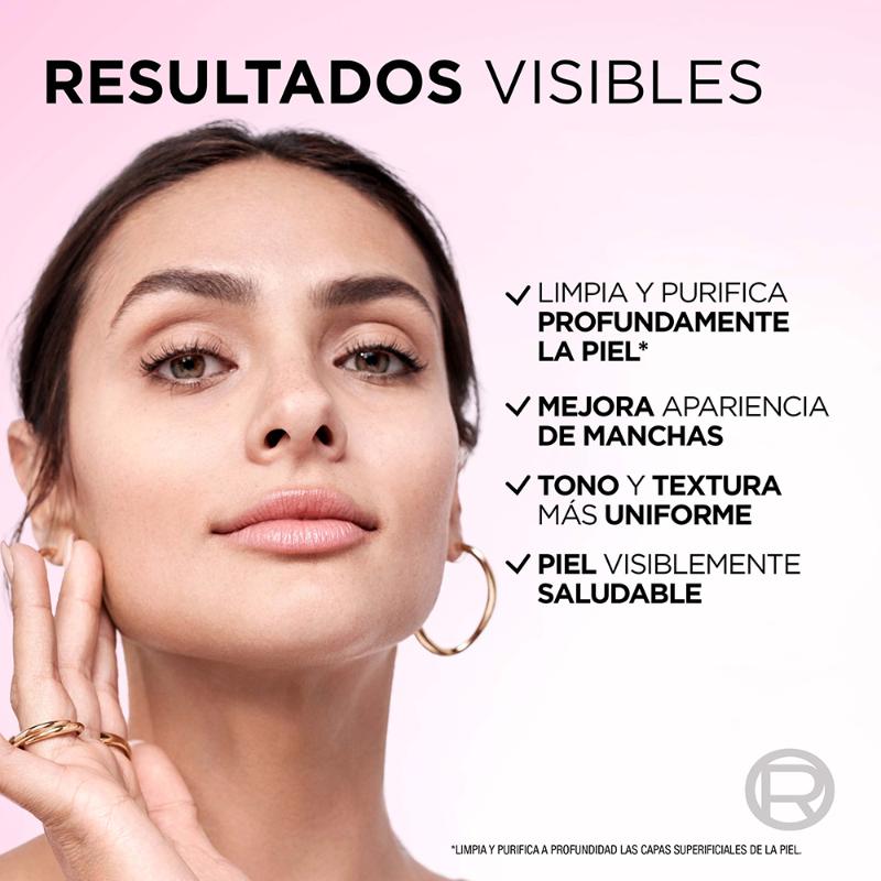 Gel Limpiador Facial L'Oréal Paris Glycolic Bright Antimanchas Ácido Glicólico y Niacinamida 150 ml - Farmacias Arrocha