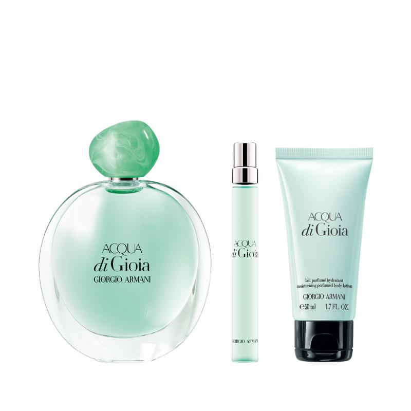 Giorgio Armani Set Acqua Di Gioia Eau de Parfum 100ML + 10ML + 50 - Farmacias Arrocha