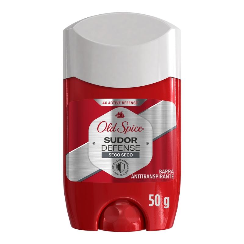 Barra Antitranspirante Old Spice Sudor Defense Seco Seco 50 g - Farmacias Arrocha