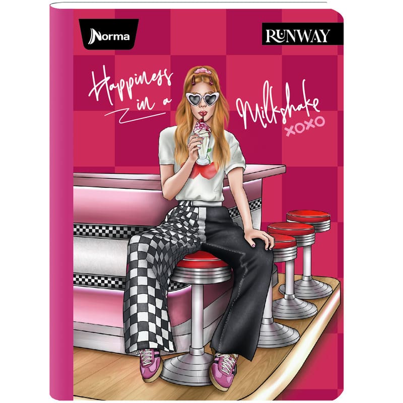Norma Cuaderno Cosido Grande Raya Ancha 200 Pag Runway - Farmacias Arrocha