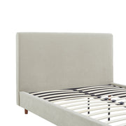 Cama con respaldar sólido Taupe - Farmacias Arrocha