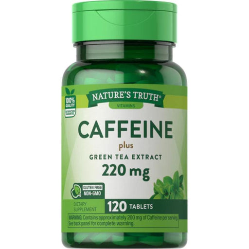 Nature'S Truth Cafeine 200 Mg+Green Tea Ext 120 Tabs - Farmacias Arrocha