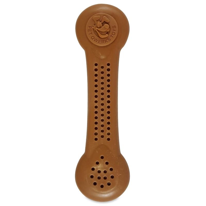 Pet Qwerks Toys Hueso De Nylon Con Sabor A Mantequilla De Maní X-Large - Farmacias Arrocha