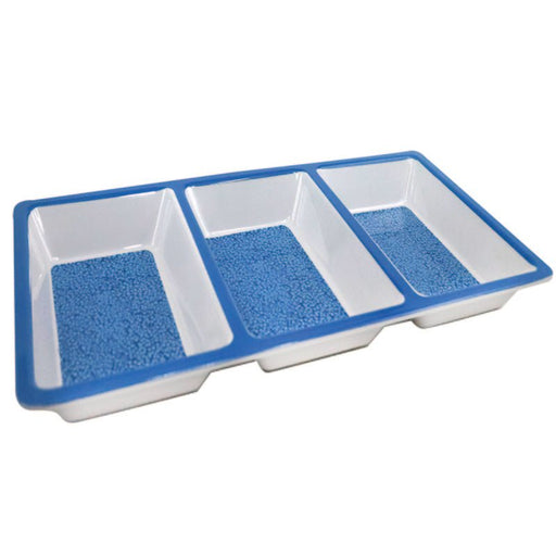 Bandeja Rectangular Azul 33.7x15.9 cm - Farmacias Arrocha