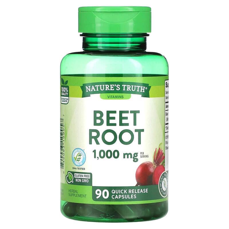Nature'S Truth Beet Root 90 Caps - Farmacias Arrocha