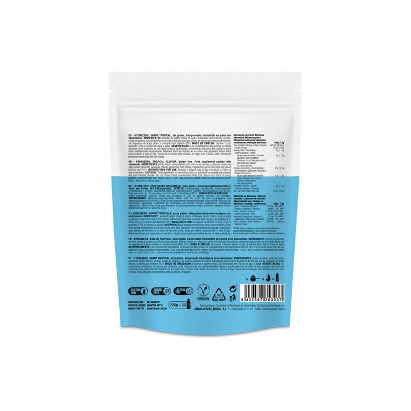 226Ers Hydrazero Drink - 225G Sabor Tropical - Farmacias Arrocha