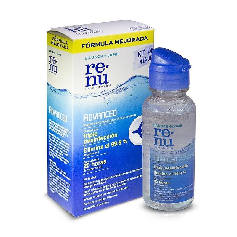 Baush & Lomb Renu Advance Solución Multiproposito 60ml - Farmacias Arrocha