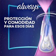 Toallas Femeninas, Always Seda - sec Nocturna 8 Unidades - Farmacias Arrocha