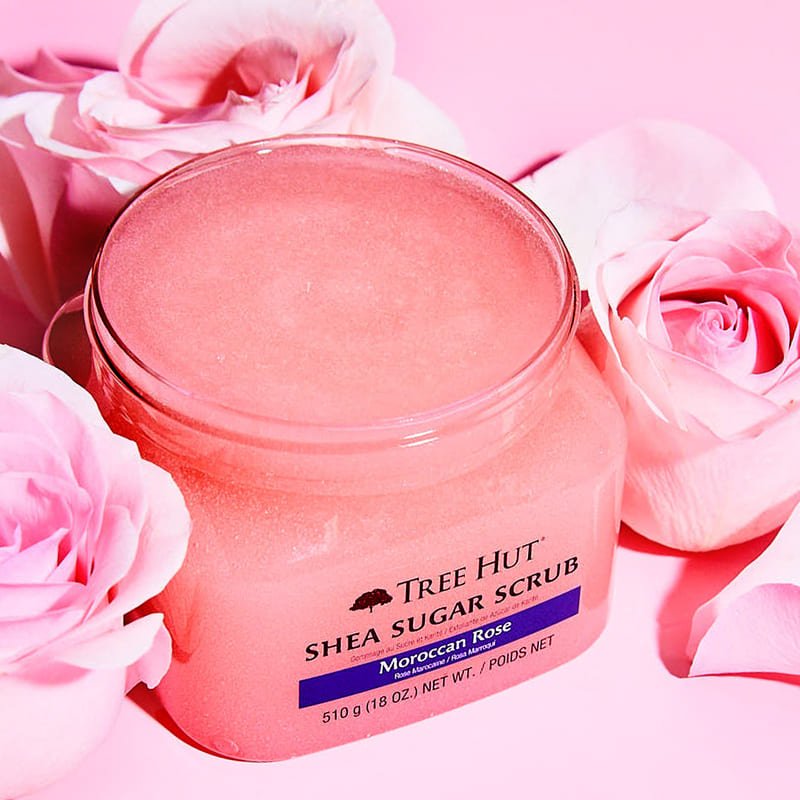 Tree Hut Exfoliante De Azúcar De Karité Rosas Marroquíes - Farmacias Arrocha