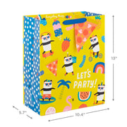 Hallmark Bolsa De Regalo Party Panda 13" - Farmacias Arrocha