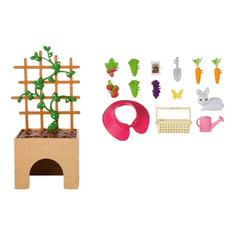 Barbie Set De Jardinería y Mascota - Farmacias Arrocha