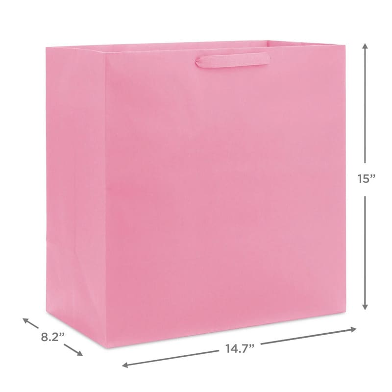 Hallmark Bolsa De Regalo Rosa 15" - Farmacias Arrocha