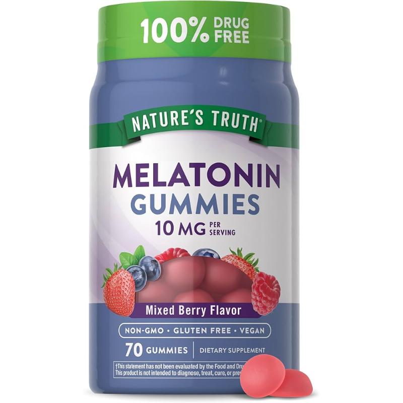 Nature'S Truth Malatonin 10 Mg 70Gummies - Farmacias Arrocha