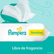Toallitas húmedas Pampers Sensitive 56 unidades - Farmacias Arrocha