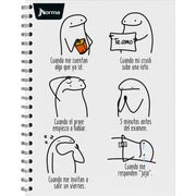 Norma Libreta Doble Espiral Grande Flork 5 Materials - Farmacias Arrocha